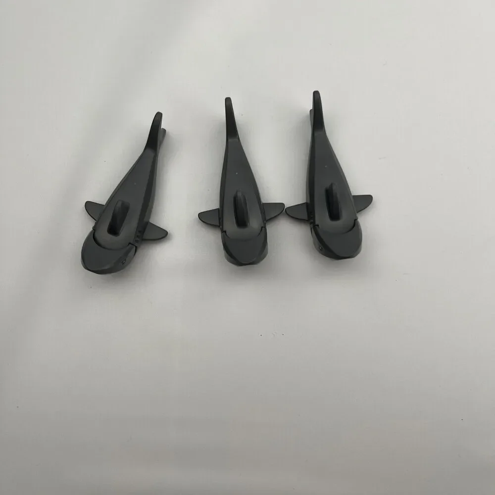 Lot of 3 LEGO Sharks Minifigure Town City Ocean Minifig